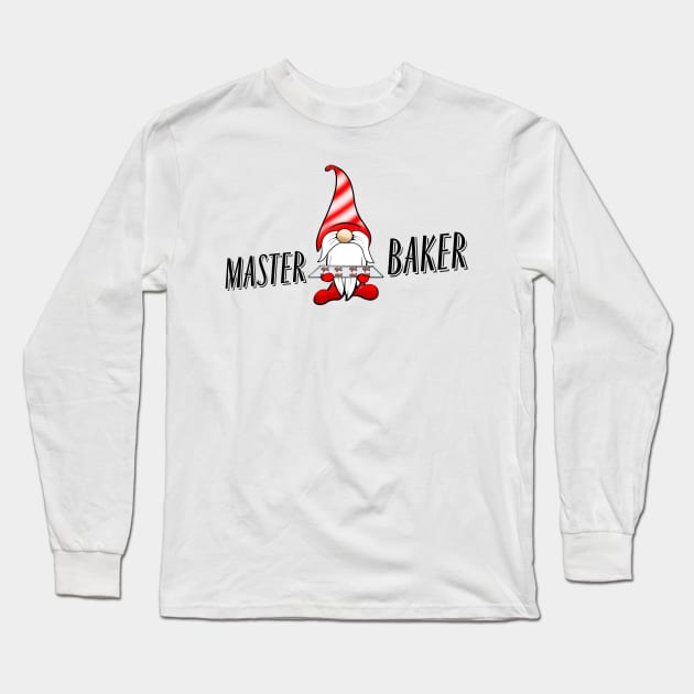 MASTER BAKER GNOMES Long Sleeve T-Shirt by Art by Eric William.s